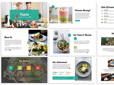 Vegeta - Food Powerpoint Template by SlideFactory on Dribbble