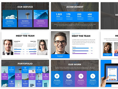 City - Heritage Powerpoint Template by SlideFactory on Dribbble