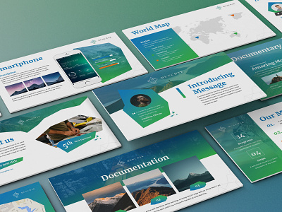 Munchak - Polygon Powerpoint Template