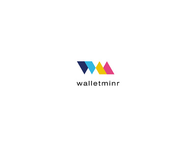 walletminr brand identity design logo logo design logo mark logo mark symbol logodesign