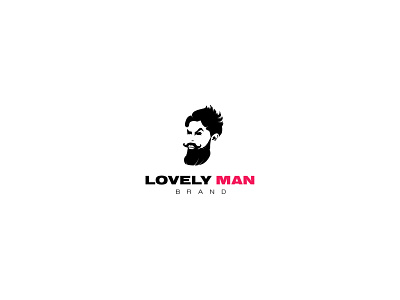 Lovely Man Brand brand identity logo logo design logo mark