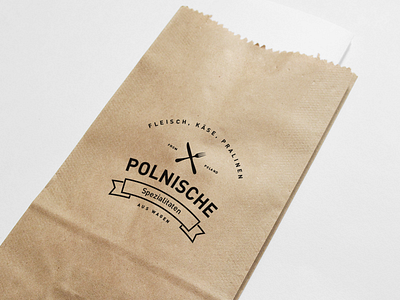 Spezialitaten bag food germany logo poland ribbon