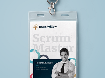 Brass Willow - agile branding materials branding color dots double exposure it key visual photo ring sailing team technology wave