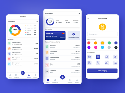 Expenses Tracker Mobile App