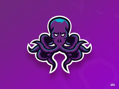 Kraken Mascot art branding design gaming illustration logo mascot vector