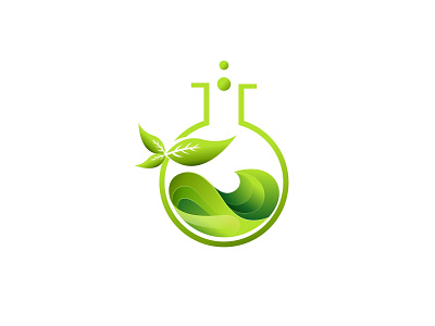 lab green Logo Design