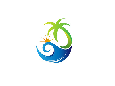 waves Logo Design adobe beach branding designdesigner icon identity illustration illustrator logodesigner logoinspiration minimalist logo vector waves