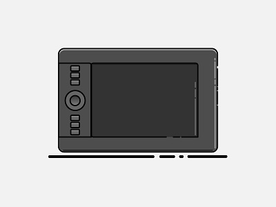 Wacom graphic illustrator tablet mbe vector wacome