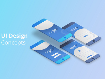 Log in Window | UI design Concepts app applicaion branding design ui ui pack uidesign uidesigner web webdesign