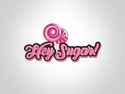 Hey Sugar! Logo design logo