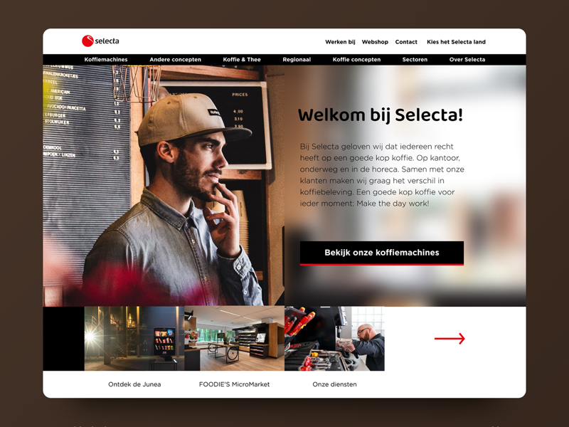 Selecta UI Concept by Vladimir Zyankin on Dribbble