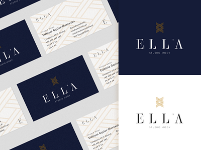 Ella Identity Design brand brand design brand identity branding business card design icon identity logo typography