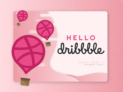 Hello Dribbble!