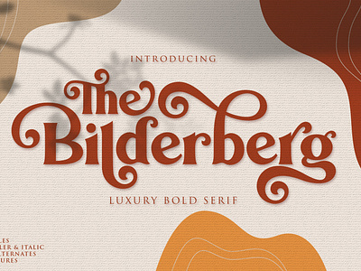 Bilderberg | Luxury Bold Serif