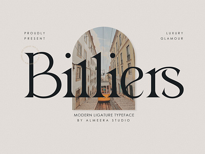 Billiers | Modern Ligature Typeface