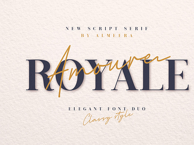 Royale Amoure Font Duo