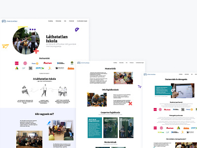 Invisible School Foundation website design