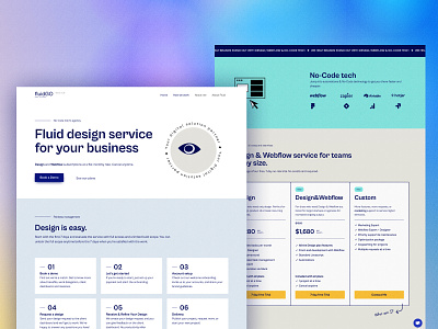 Website for my design business branding design product saas sales page ui web design webflow