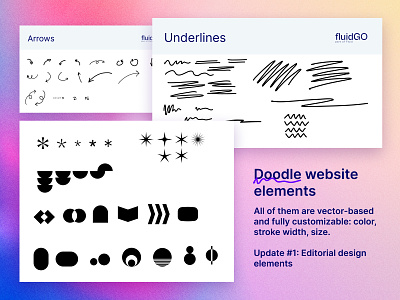 Di9it website elements for Web Design elements product ui vector webdesign website