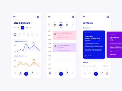 Healthcare App by Eugeniusz Eudokimow for start-up.house on Dribbble