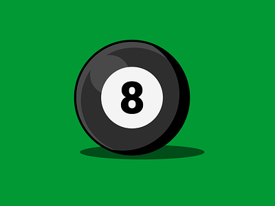 Snooker Ball Illustration | Flat vector