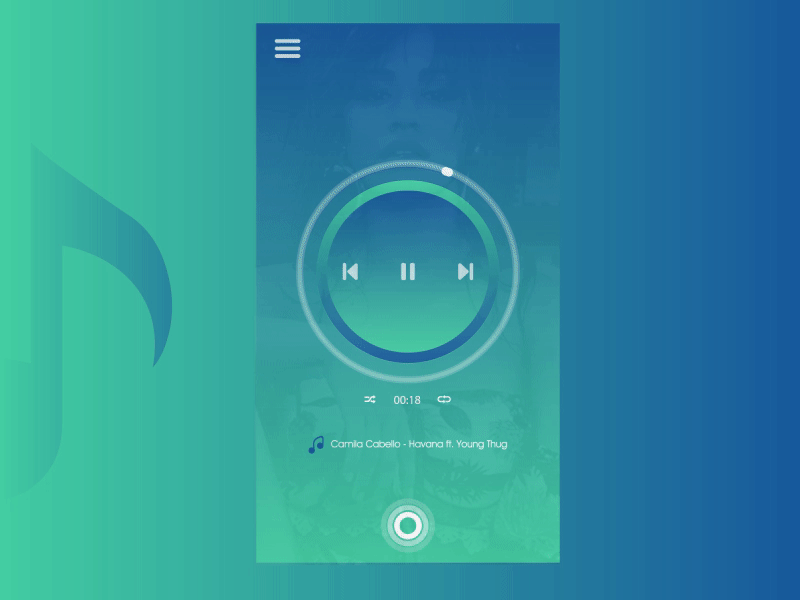 Music App | UI/UX Design | App concept ideas app app design design interaction interaction design mobile app mobile screen ui ui design uiux ux design website