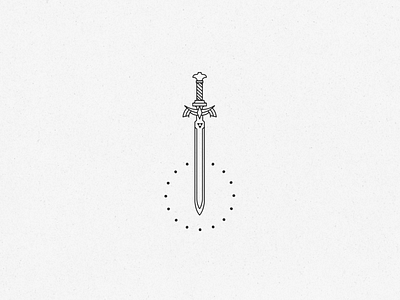 The Legend of Zelda - Master Sword artwork botw brand design digitalart gaming illustration link nintendo sword thelegendofzelda zelda