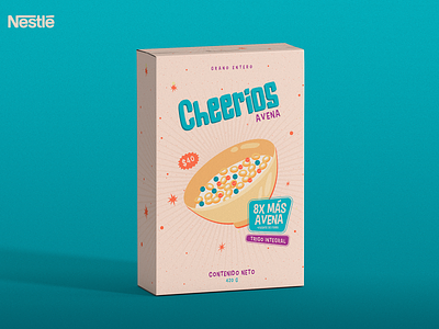 Cheerios - Redesign artwork cereal cheerios color design designoftheday digitalart dribbble graphic design illustration illustrator logo nestle packaging photoshop playoffs redesign vector