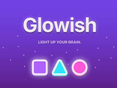 Glowish - Mobile Game for iOS & Android android app store feature art direction creative direction game design glowish graphic design ios mobile game the one pixel top games ui ux
