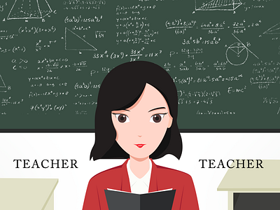 Teacher illustration