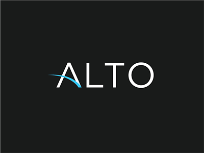 Alto Alternatives WIP branding identity logo