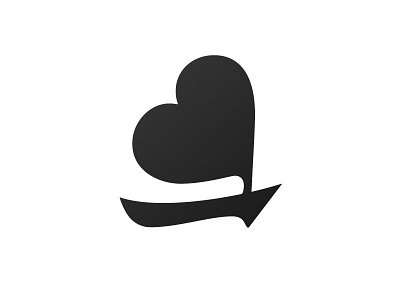 Journey of Hope boat branding clean design heart icon logo mark minimal