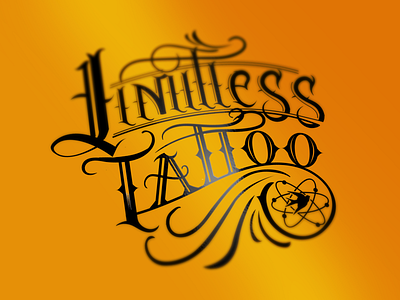 limitless Tattoo logo branding cool design logo logos monogram typography