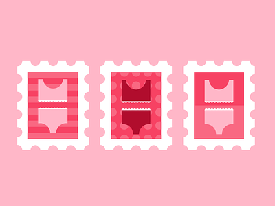 Swimsuit Stamps