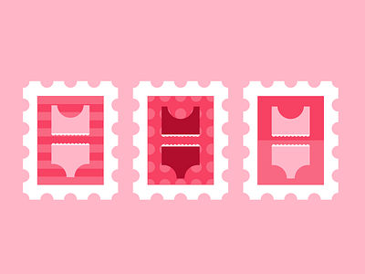 Swimsuit Stamps