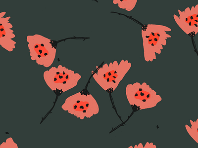 Floral pattern floral illustration pattern