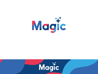 Magic Logo design illustration logo logodesign typography vector