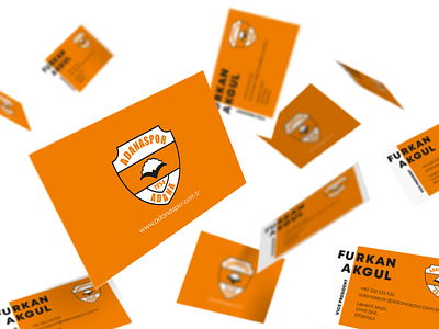 Adana Spor Business Card brand design brand identity branding businesscard card cards