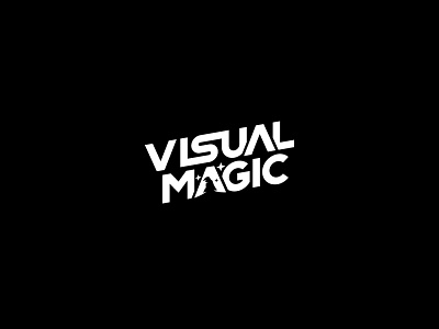 Visual Magic branding logo logodesign typography vector