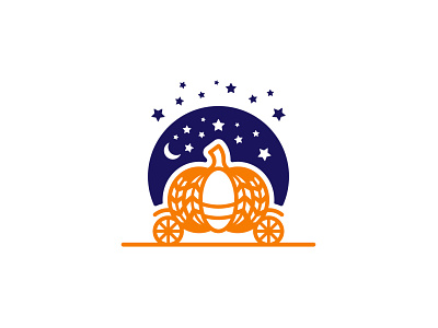 Pumpkin Night branding design graphic design logo logodesign vector