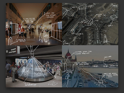 Design Sketching | Airport concepts