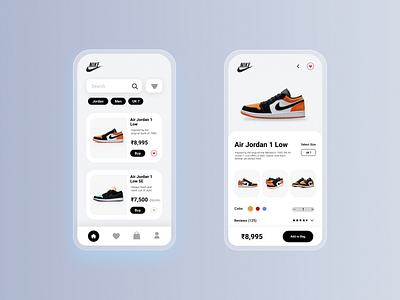 Nike Mobile App concept