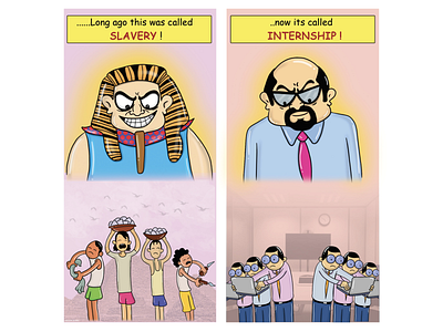 Internship Comic comic design illustration meme