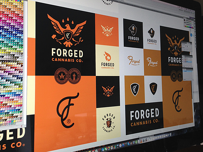 Forged Cannabis Co. Branding Presentation