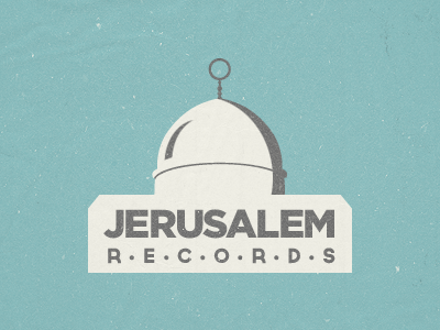Jerusalem Records Logo Suggestion gotham governor growcase jerusalem records logo logo design