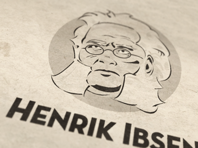 Henrik Ibsen Avatar Illustration avatar growcase henrik ibsen illustration neutra twitter