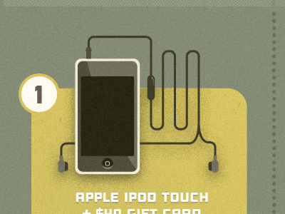 iPod Touch Illustration 58 phases 58phases apple black friday ear phones growcase illustration infographic ipod ipod touch outage retro