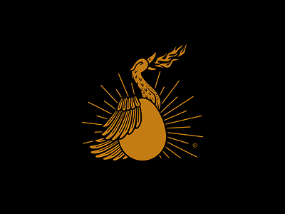 The Golden Goose animation studio brand identity forefathers growcase logo logomark the golden goose