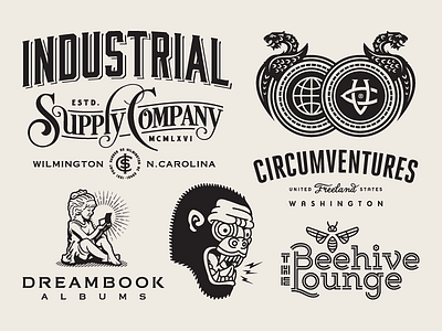 Forefathers in Logo Lounge 10 brand identity branding circumventures dreambook albums forefathers growcase industrial supply company logo logolounge logo lounge logomark superboss the beehive lounge