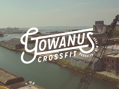 Gowanus Crossfit - Brand Identity brand identity branding brooklyn gowanus new york city crossfit custom type fitness forefathers growcase gym logo logotype typography